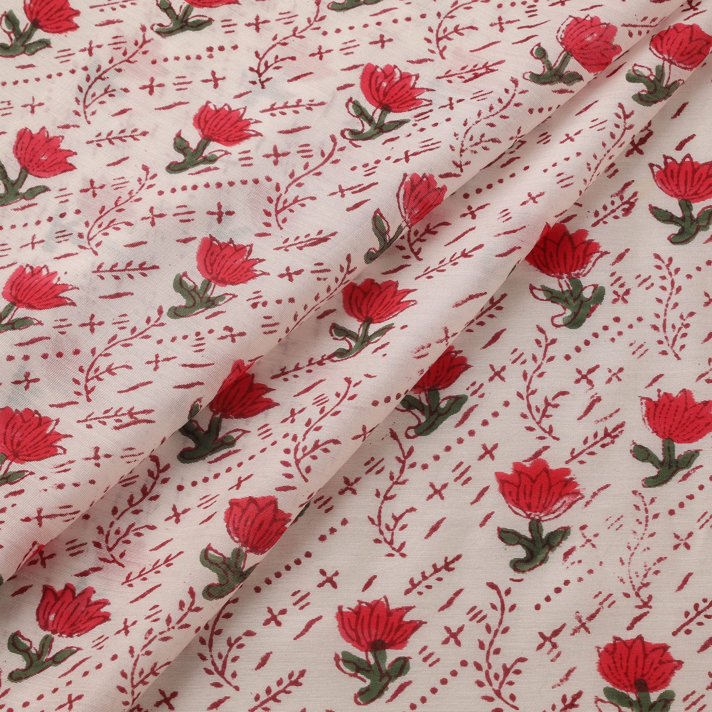 Hand sanganeri fabric 14 - handcrafted