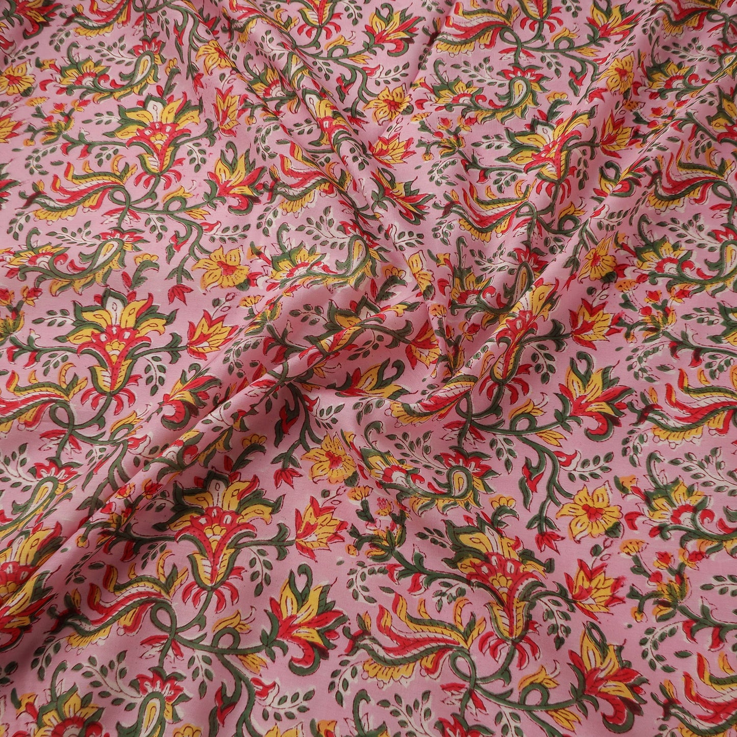 Hand sanganeri fabric 17 - handcrafted