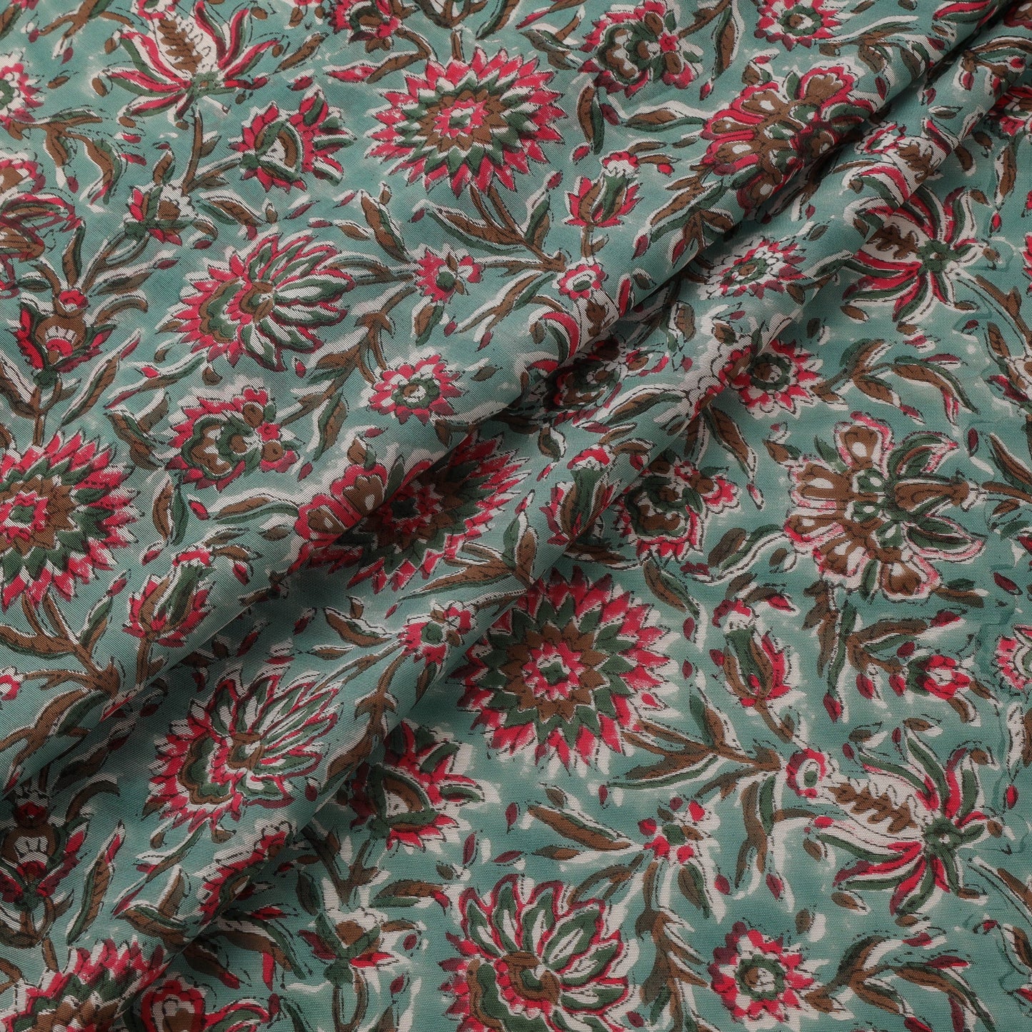 Hand sanganeri fabric 18 - handcrafted