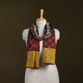 Hand-stitched cotton patchwork stole 04 - handcrafted