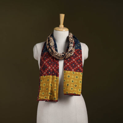 Hand-stitched cotton patchwork stole 04 - handcrafted