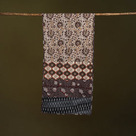 Hand-stitched cotton patchwork stole 09 - handcrafted