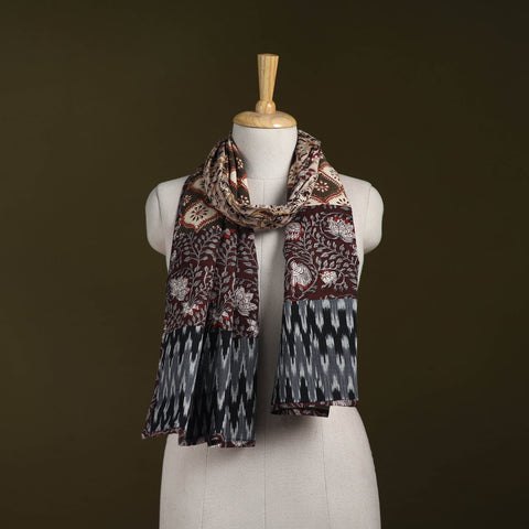 Hand-stitched cotton patchwork stole 09 - handcrafted