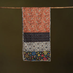 Hand-stitched cotton patchwork stole 10 - handcrafted