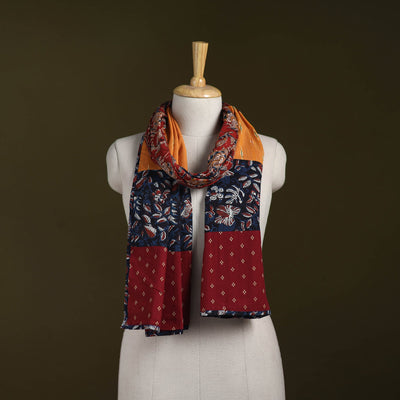 Hand-stitched cotton patchwork stole 11 - handcrafted