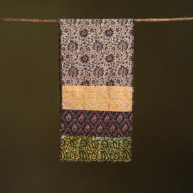 Hand-stitched cotton patchwork stole 13 - handcrafted