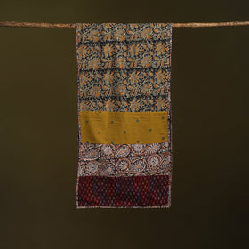 Hand-stitched cotton patchwork stole 15 - handcrafted