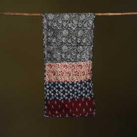 Hand-stitched cotton patchwork stole 18 - handcrafted