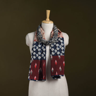 Hand-stitched cotton patchwork stole 18 - handcrafted