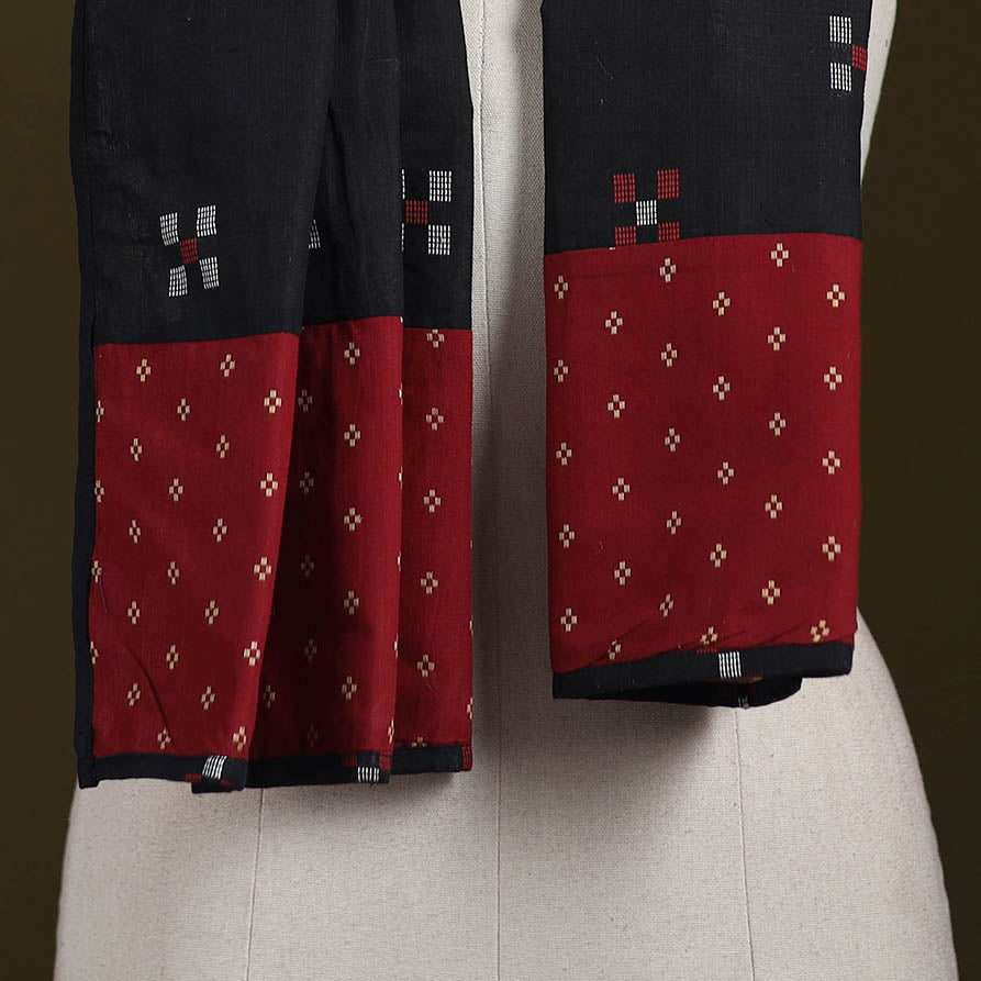 Hand-stitched cotton patchwork stole 20 - handcrafted