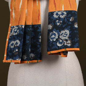 Hand-stitched cotton patchwork stole 23 - handcrafted