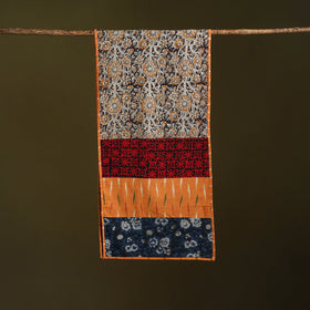 Hand-stitched cotton patchwork stole 23 - handcrafted