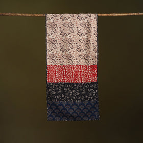 Hand-stitched cotton patchwork stole 24 - handcrafted