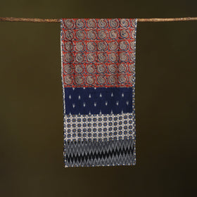 Hand-stitched cotton patchwork stole 26 - handcrafted