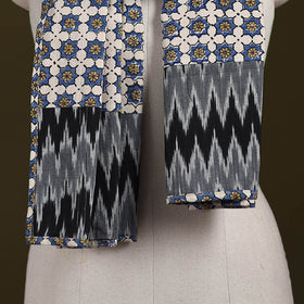 Hand-stitched cotton patchwork stole 26 - handcrafted