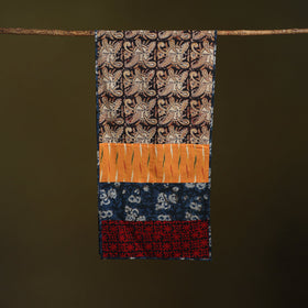 Hand-stitched cotton patchwork stole 28 - handcrafted