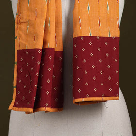 Hand-stitched cotton patchwork stole 29 - handcrafted