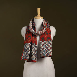 Hand-stitched cotton patchwork stole 32 - handcrafted