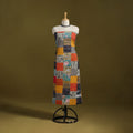 Hand-stitched mosaic cotton unstitched kurta material