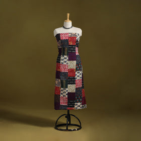 Hand-stitched mosaic cotton unstitched kurta material