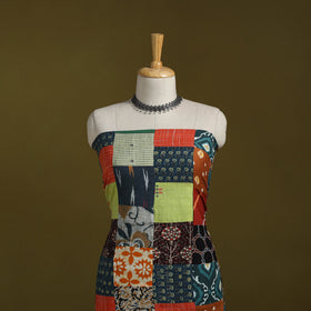 Hand-stitched mosaic cotton unstitched kurta material