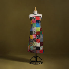 Hand-stitched mosaic cotton unstitched kurta material