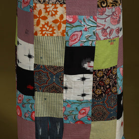 Hand-stitched mosaic cotton unstitched kurta material