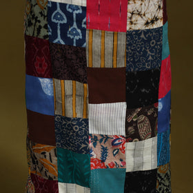 Hand-stitched mosaic cotton unstitched kurta material