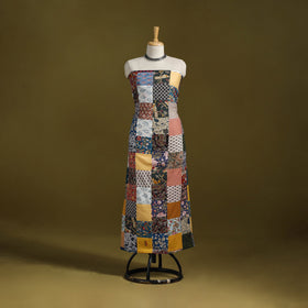 Hand-stitched mosaic cotton unstitched kurta material
