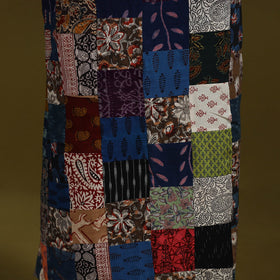 Hand-stitched mosaic cotton unstitched kurta material