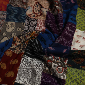 Hand-stitched mosaic cotton unstitched kurta material