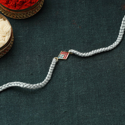  Handamade Meenakari Threadwork Rakhi 