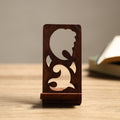  Handcarved Sheesham Wood Mobile Stand 04 