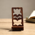  Handcarved Sheesham Wood Mobile Stand 07 