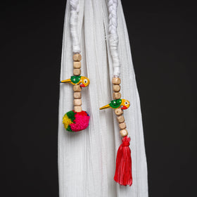 Handcrafted bead work curtain tie backs (set of 2) 02