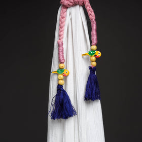 Handcrafted bead work curtain tie backs (set of 2) 05