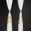 Handcrafted bead work curtain tie backs (set of 2) 14