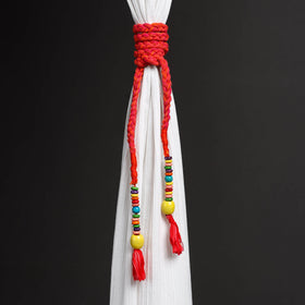  Handcrafted Bead Work Curtain Tie Backs (Set of 2)