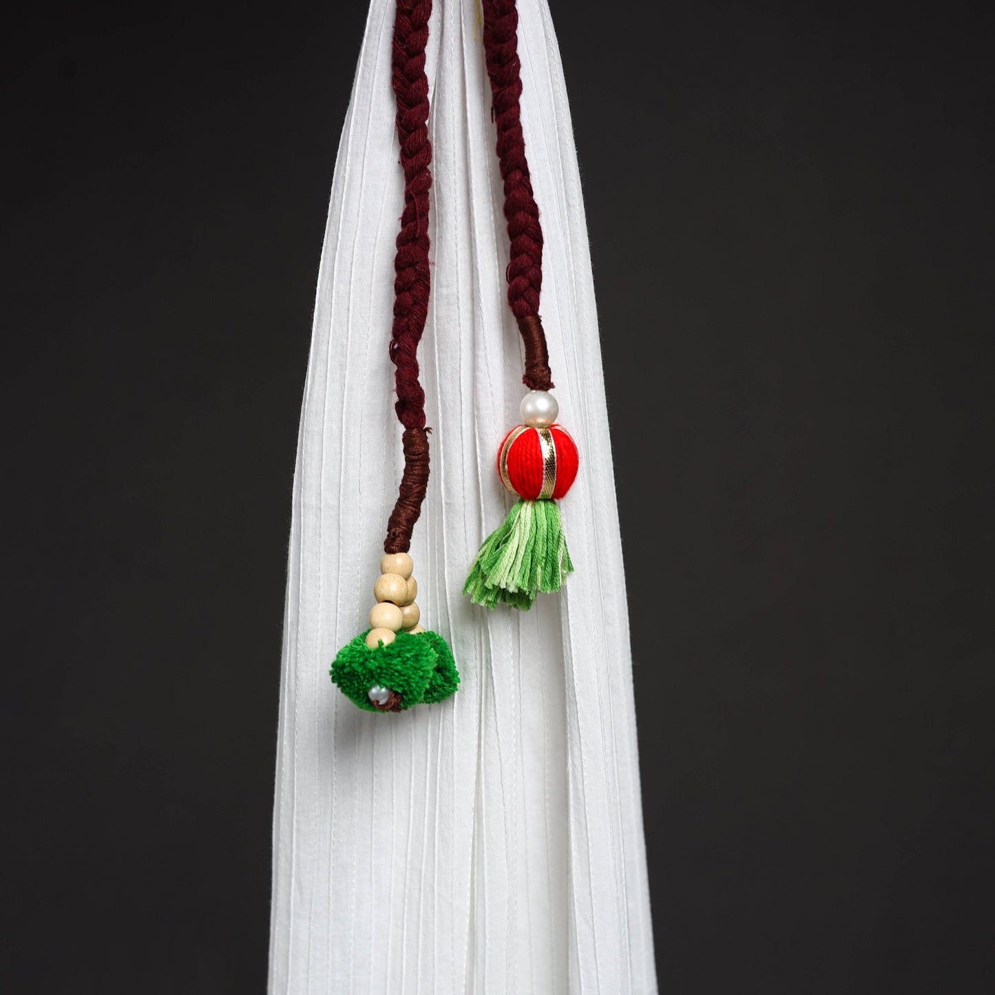 Handcrafted bead work curtain tie backs (set of 2) 21