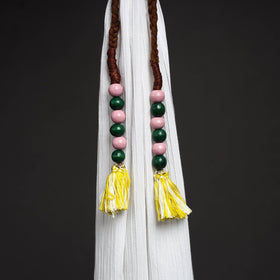 Handcrafted bead work curtain tie backs (set of 2) 22