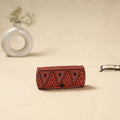 Handcrafted bengal kantha work spectacle case 03