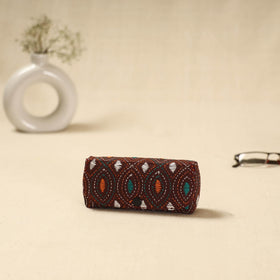 Handcrafted bengal kantha work spectacle case 14