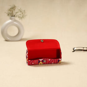 Handcrafted bengal kantha work spectacle case 17