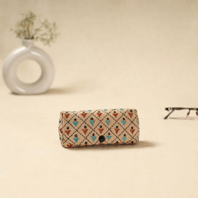 Handcrafted bengal kantha work spectacle case 20