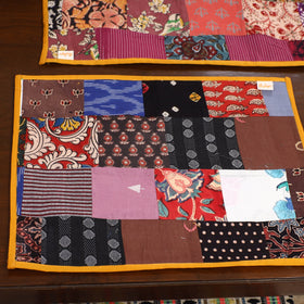 Handcrafted cotton fusion table runner set (set of 7) 35