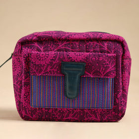 Handcrafted Cotton Multipurpose Toiletry Bag