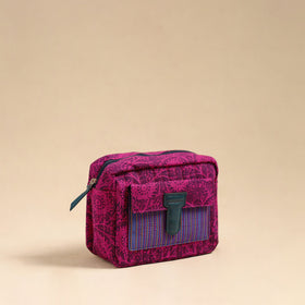 Handcrafted Cotton Multipurpose Toiletry Bag