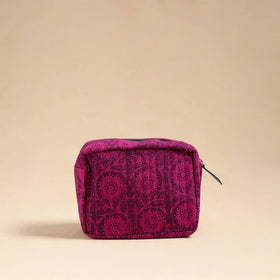 Handcrafted Cotton Multipurpose Toiletry Bag