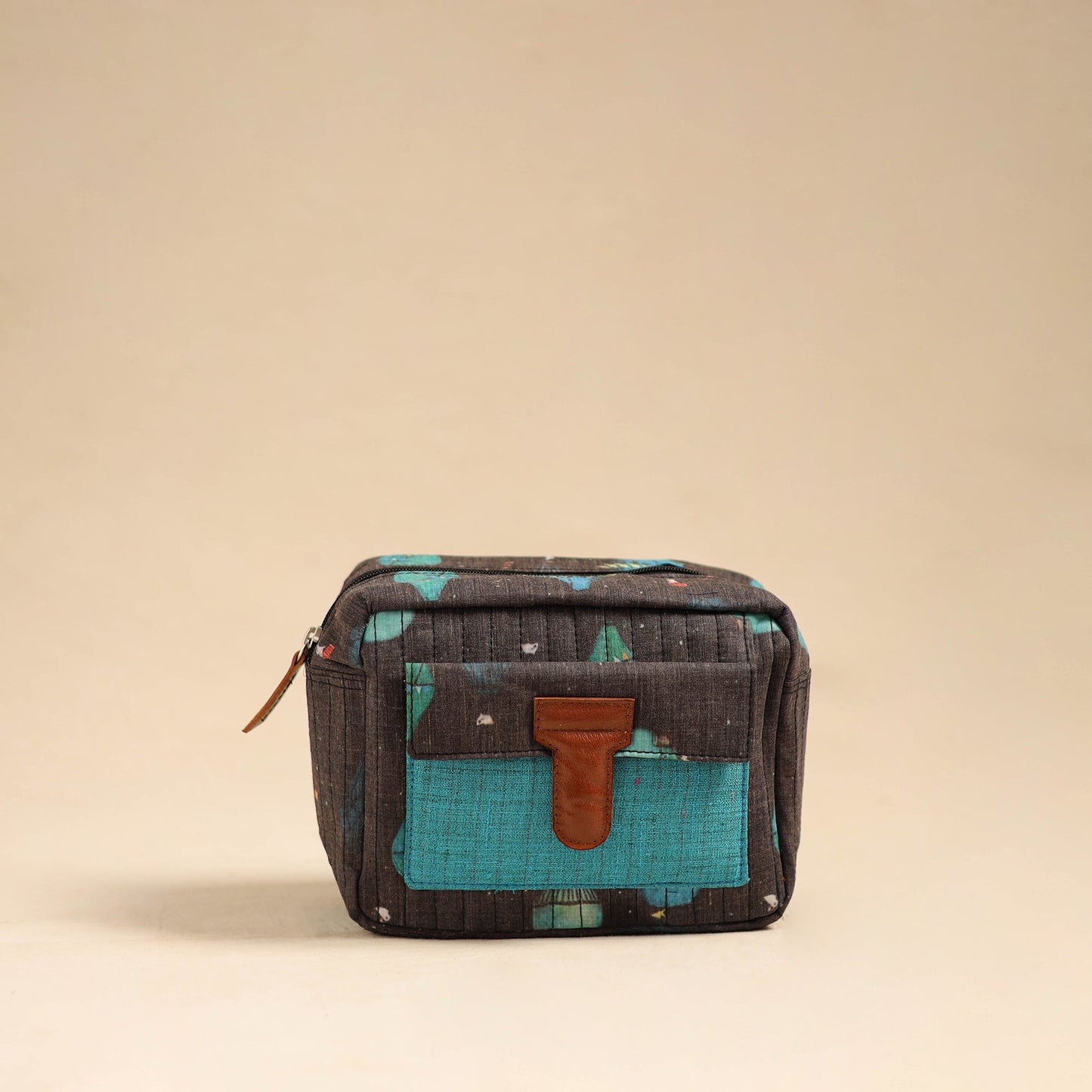 Handcrafted Cotton Multipurpose Toiletry Bag