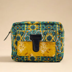 Handcrafted Cotton Multipurpose Toiletry Bag